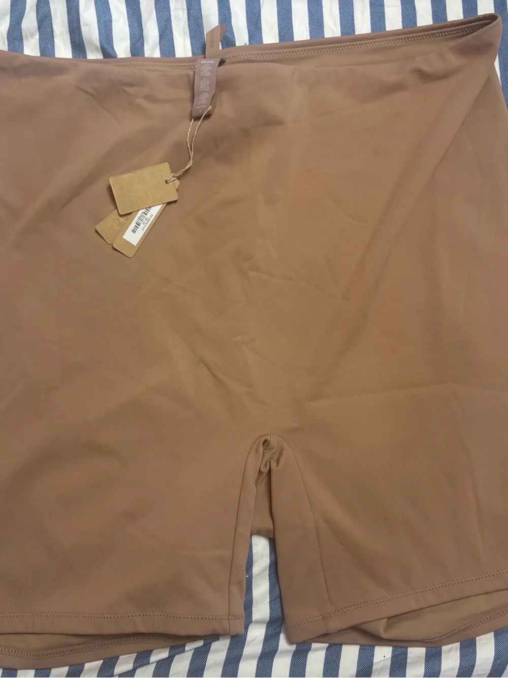 SKIMS Women's Swim Biker Shorts - Brown